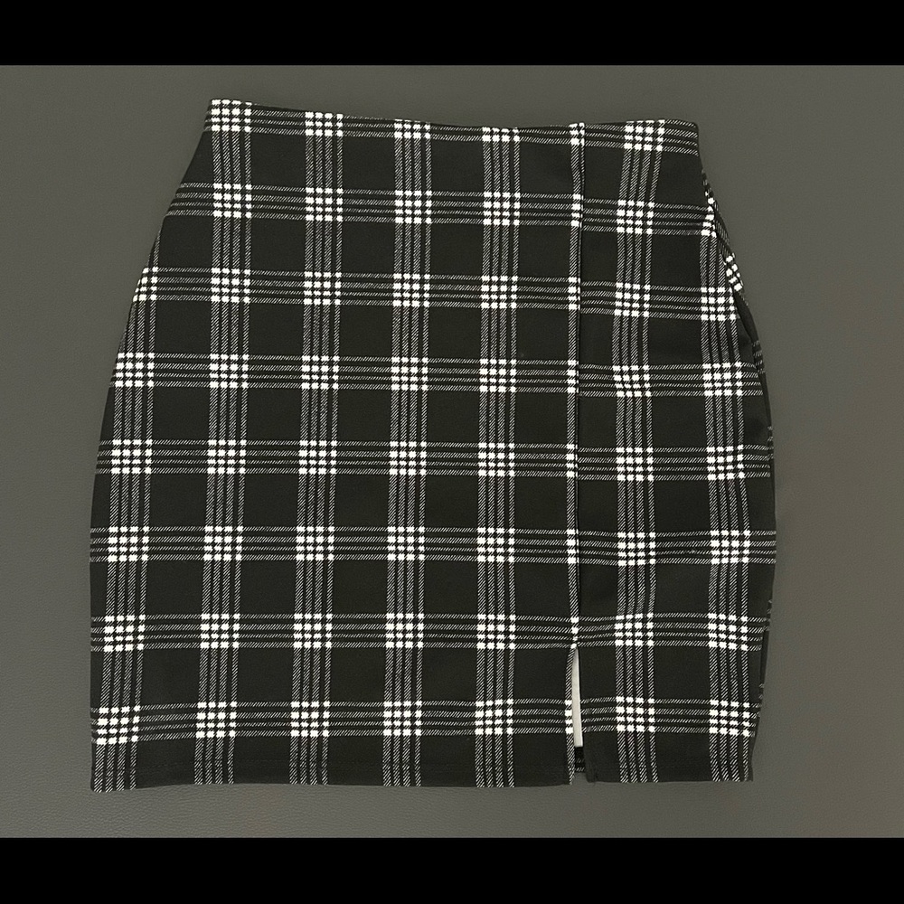 Euphoria Plaid Mini Skirt